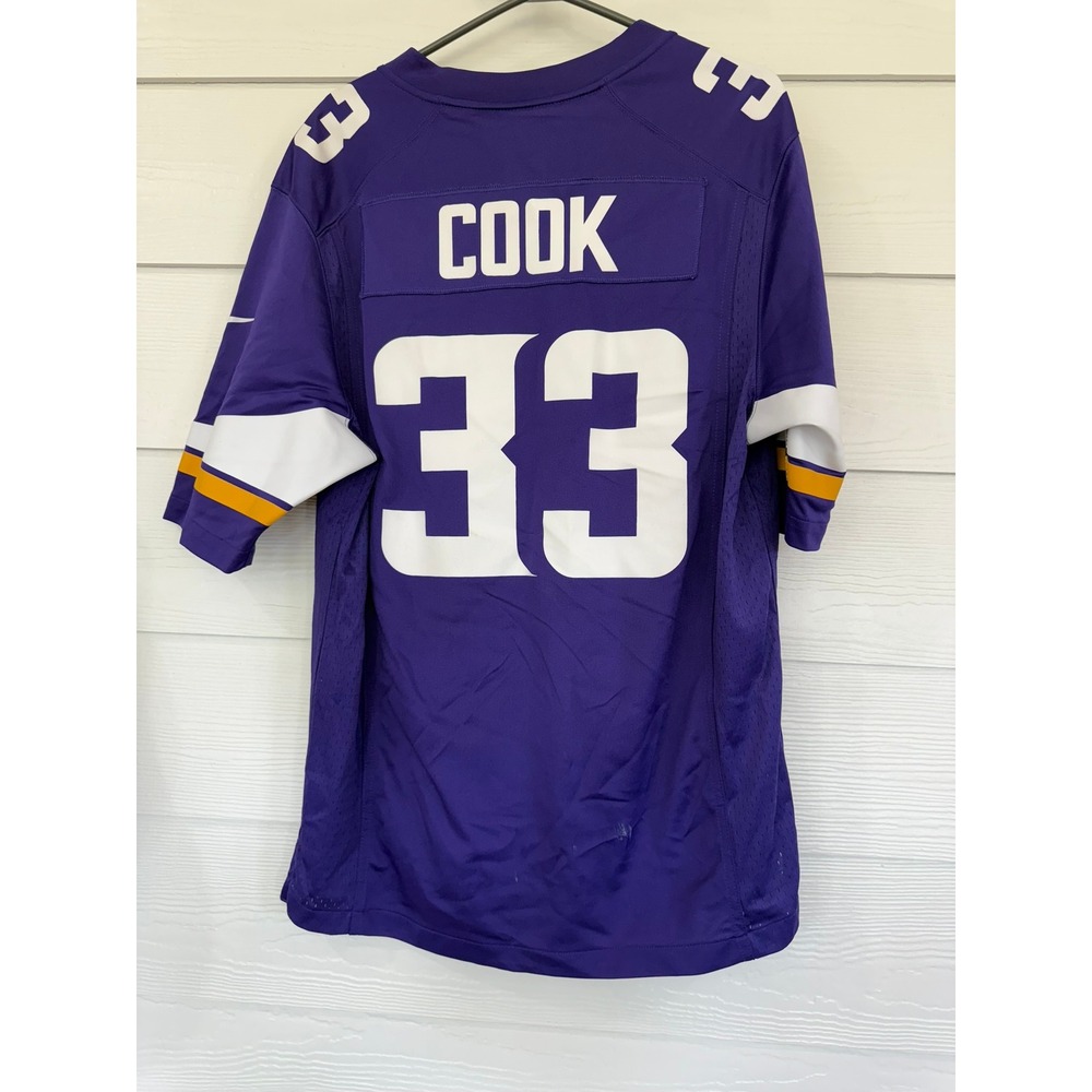 #A- 047- Nike NFL Minnesota Vikings Dalvin Cook 33 Jersey Mens Md Football - Picture 5 of 9